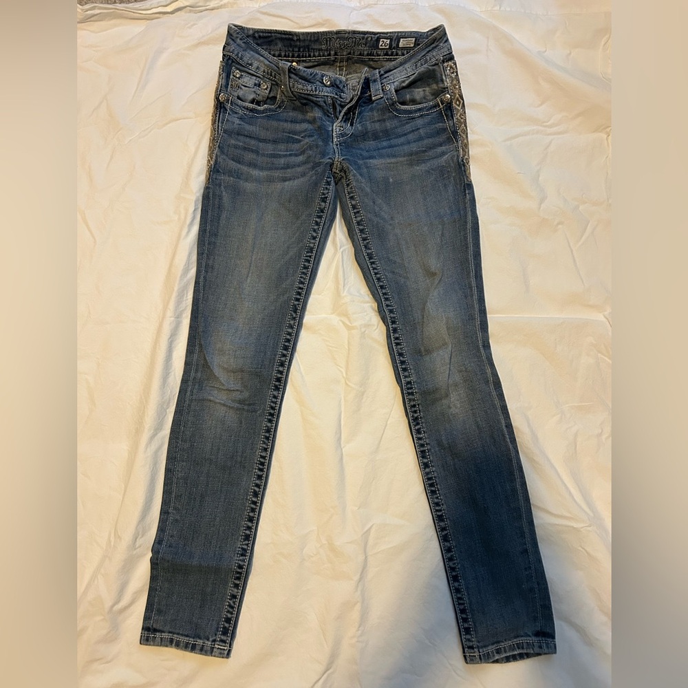 Miss Me Women's Dark Blue Skinny Jeans